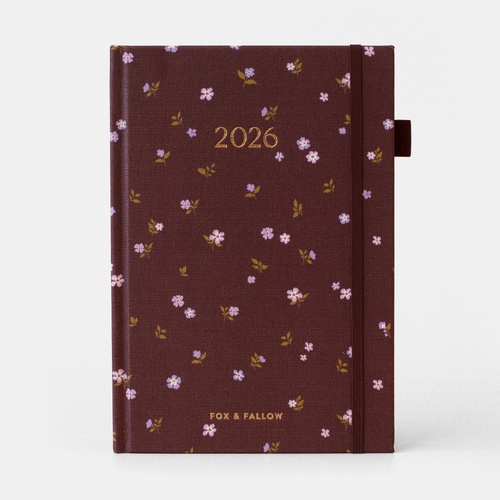 Fox & Fallow Vertical Planner - Wisteria
