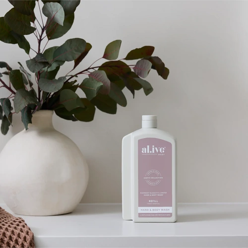 Al.ive 1L Wash Refill - Raspberry Blossom & Juniper