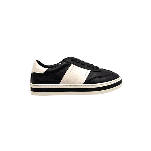 Alfie & Evie Promise W Leather Sneaker - Black/Stone [Size: 42]
