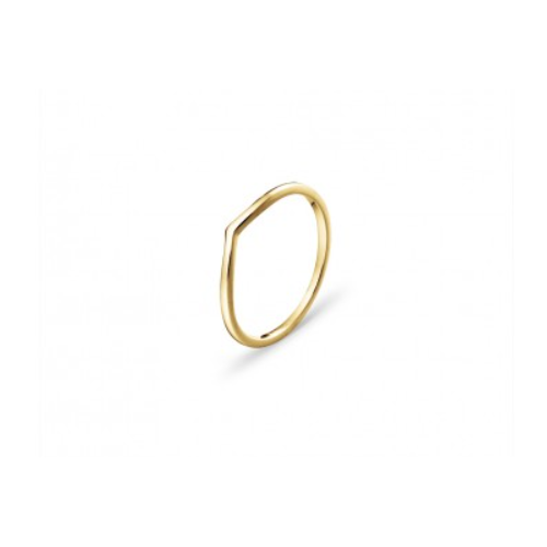 DPI Jewellery Fine Peak Ring - Gold [Size : 6]