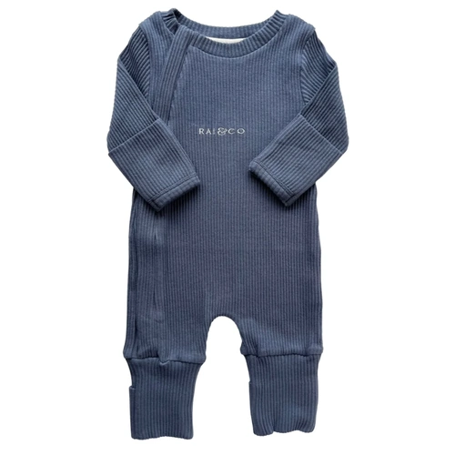RAI & CO Ribbed Onesie - Royal Blue