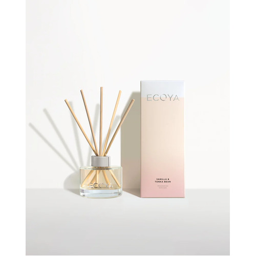 Ecoya-Mini Reed Diffuser 50ml-Vanilla & Tonka Bean