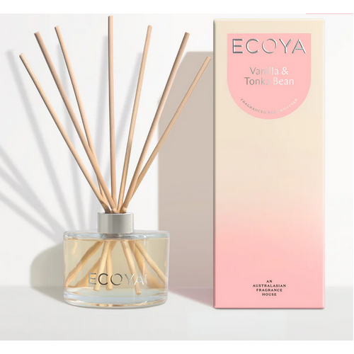 Ecoya Reed Diffuser 200ml - Vanilla & Tonka Bean