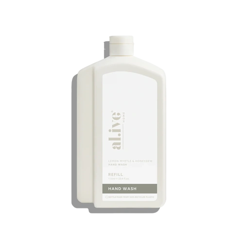 Al.ive Hand Wash Refill 1 Litre - Lemon Myrtle & Honeydew