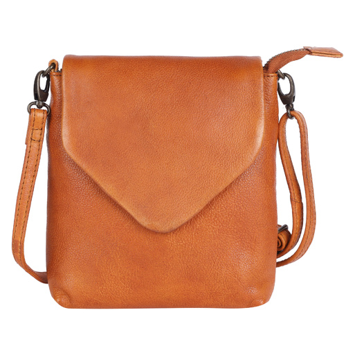 Rugged Hide Bexley Crossbody Bag - Tan