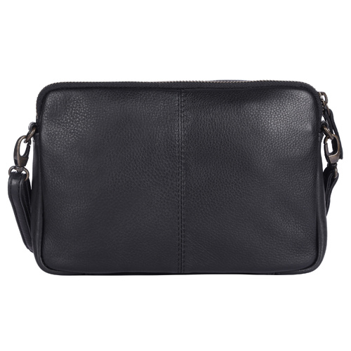 Rugged Hide Wareemba Crossbody Bag - Black