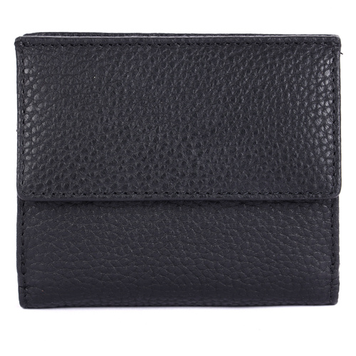 Rugged Hide Leura Wallet - Black