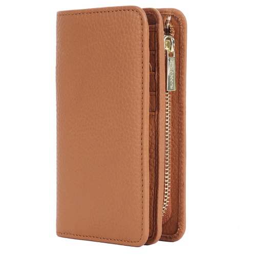 Rugged Hide Shelley Wallet - Tan