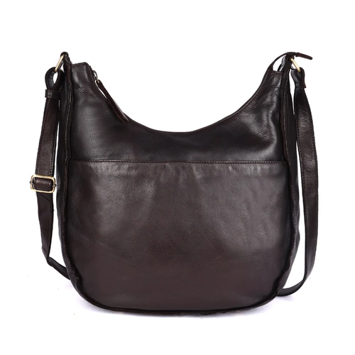 Rugged Hide Heather Crossbody Bag - Brown