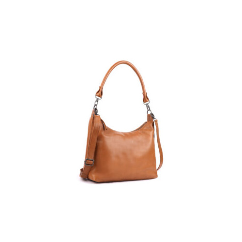 Rugged Hide Thyme Crossbody Bag - Cognac