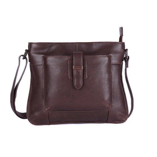 Rugged Hide Sorrel Bag - Brown