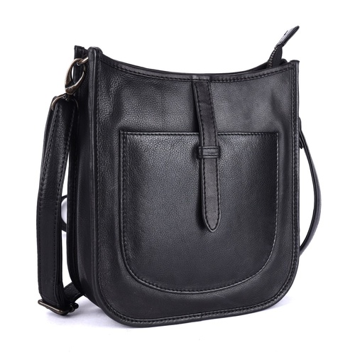 Rugged Hide Aloe Bag - Black