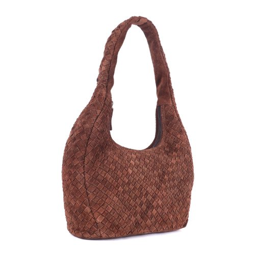 Rugged Hide Tigerlily Shoulder Bag - Brown