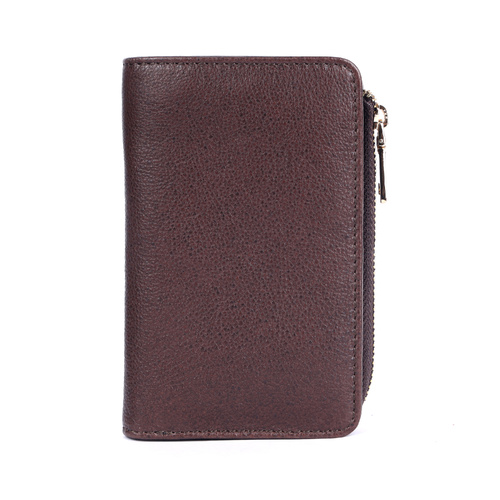Rugged Hide Mia Wallet - Brown