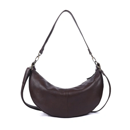 Rugged Hide Shiri Shoulder/Crossbody Bag - Brown