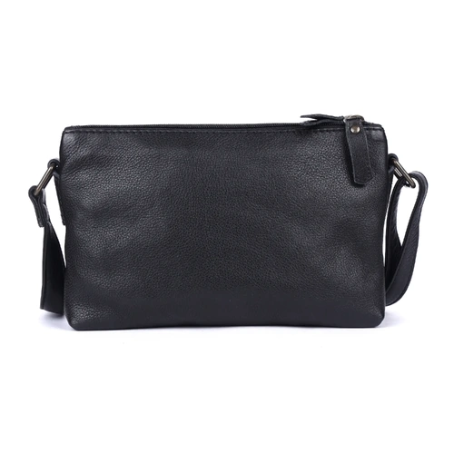 Rugged Hide Gabi Crossbody Bag - Black