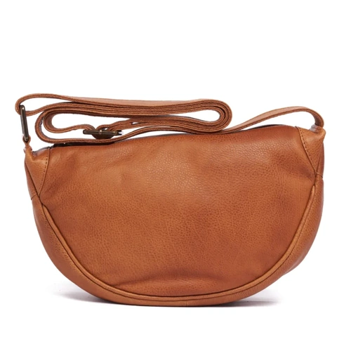 Rugged Hide Annalise Slouchy Crossbody Bag - Tan