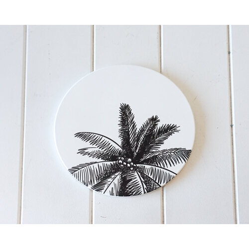 Rayell Trivet - Black Coco Palm