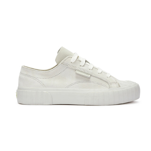 Superga 2630 Stripe Buttersoft Sneaker - White/Milk Green [Size: 41]