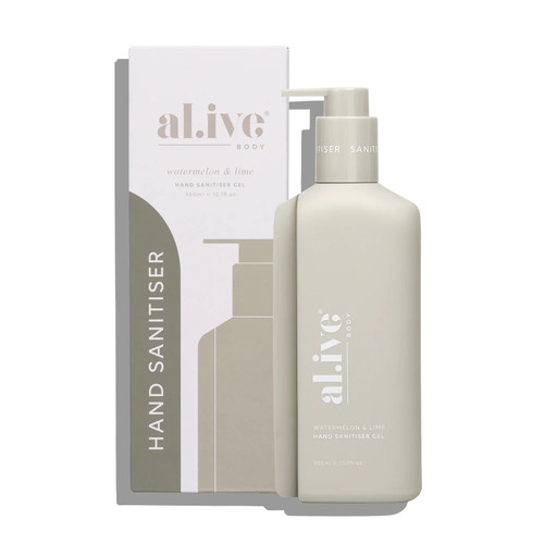 Al.ive Body Hand Sanitiser Gel 300ml - Watermelon & Lime