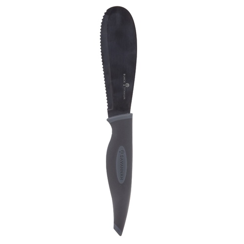 Savannah Black Titanium Serrated Sandwich Knife 4 Asst Colours