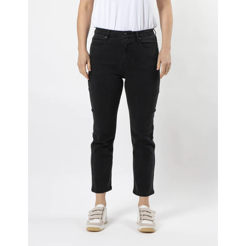 Stella+Gemma Frankie Jean - Washed Black [Size: 10]