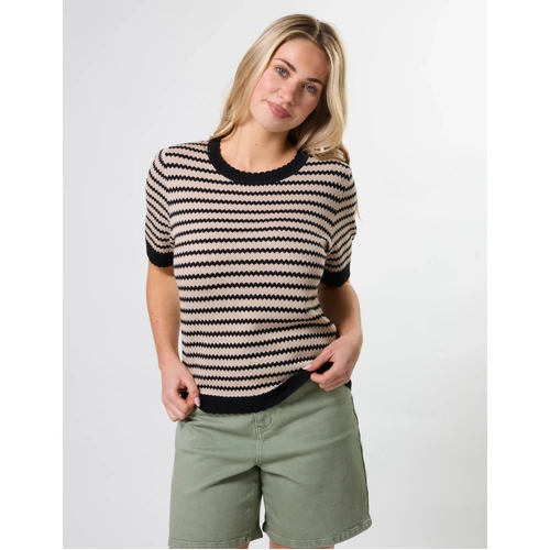 Stella+Gemma Charly Knit - Sand Stripe