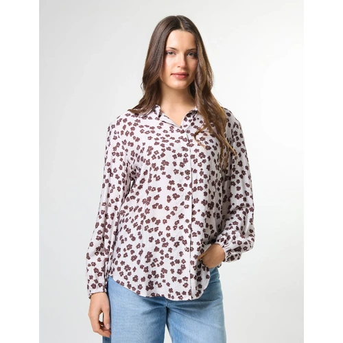 Stella + Gemma Charlotte Blouse - Burgandy [Size: 10]