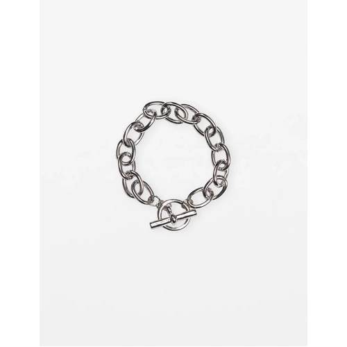 Stella+Gemma Chunky Fob Bracelet - Silver