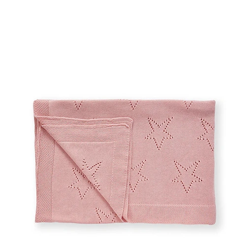 Nana Huchy Classic Star Baby Blanket - Fairy Floss Pink