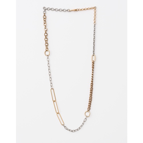 Stella+Gemma-Long Silver/Gold Mix Necklace