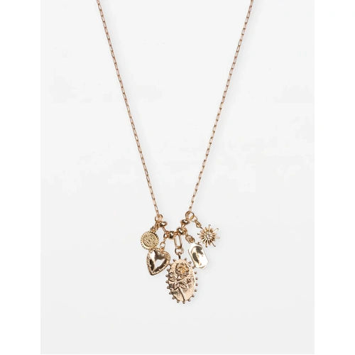 Stella+Gemma Multi Charms Necklace - Gold