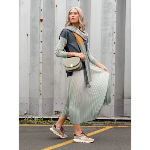 Stella+Gemma-Ombre Skirt-Iceberg Green