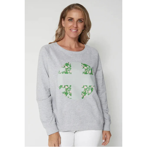 Stella+Gemma New Bloom Sweater - Grey Marle