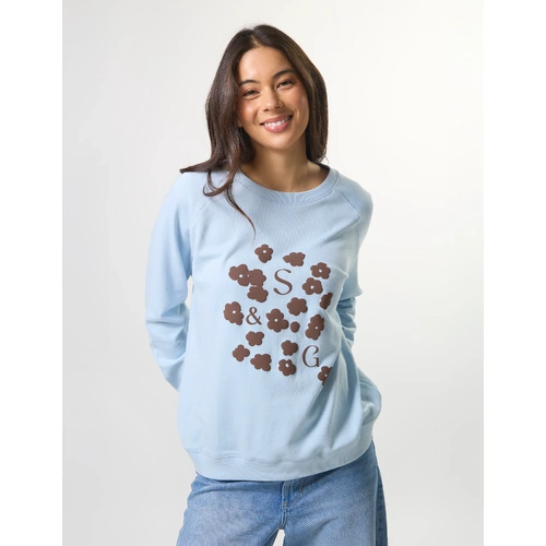Stella + Gemma Classic Sweat - Ice Choco Bloom