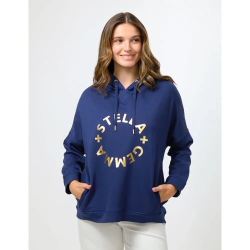 Stella + Gemma Newport Hoodie - Navy + Gold