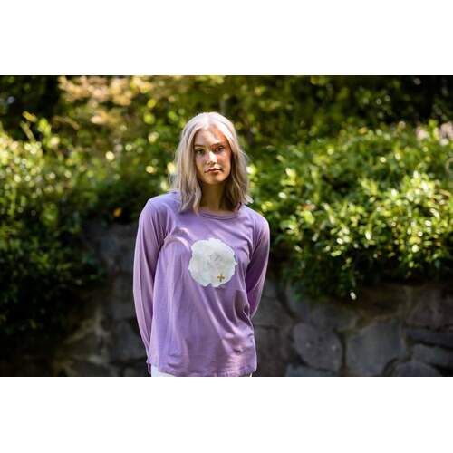 Stella+Gemma-Rose L/S Tee-Lilac [Size: 10]