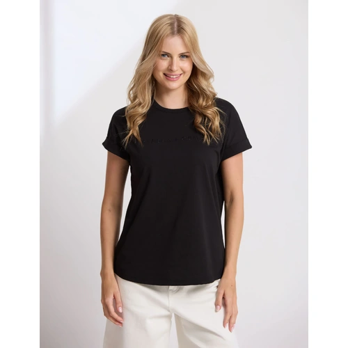Stella+Gemma Soho Cuff Crew - Black