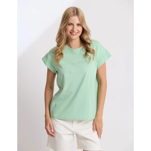 Stella+Gemma Cuff Tee - Snifter Green