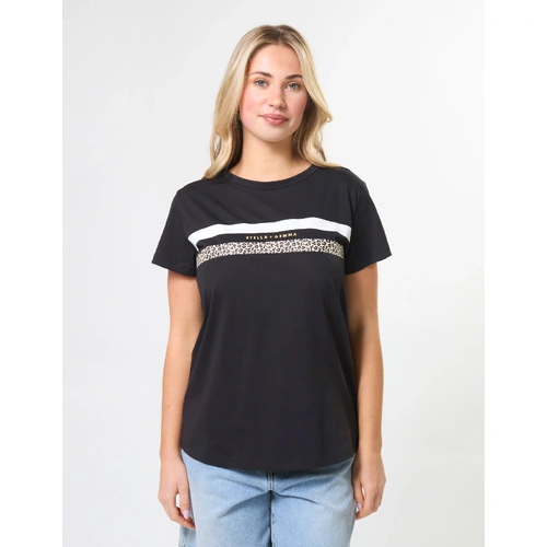 Stella+Gemma Classic Tee True Icon - Black