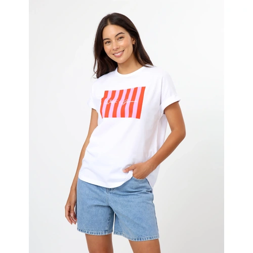 Stella + Gemma Soho Cuff Crew - Candy Stripes