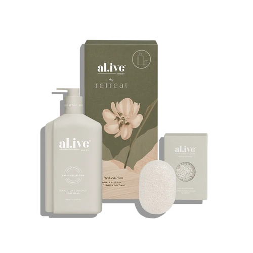 Al.ive Body Shower Gift Set - Sea Cotton & Coconut