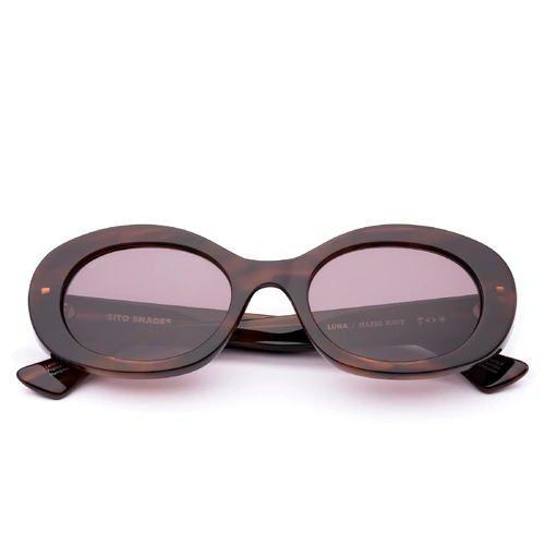 Sito Luna Sunglasses - Hazel Wave/Brown