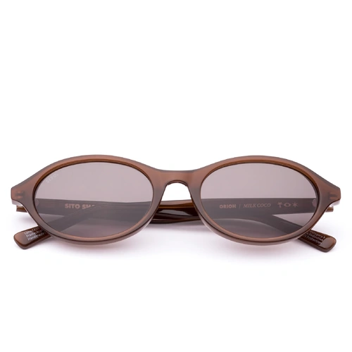Sito Orion Sunglasses - Milky Coco/Grey