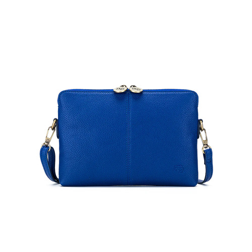 Black Caviar Designs Kiara Crossbody/Clutch Bag - Cobalt Blue