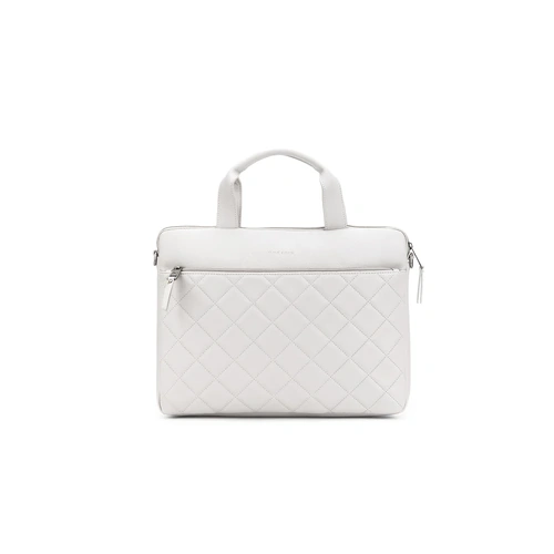 Black Caviar Designs Charlie Computer Bag - Oatmeal