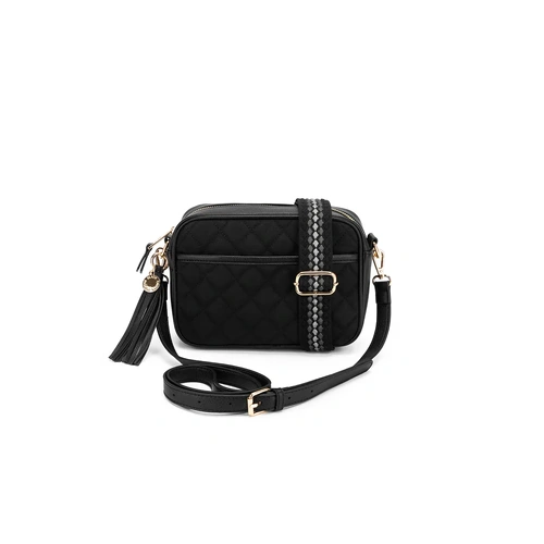 Black Caviar Designs Maxine Crossbody Bag - Black