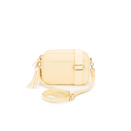 Black Caviar Indie Crossbody Bag - Yellow Chiffon