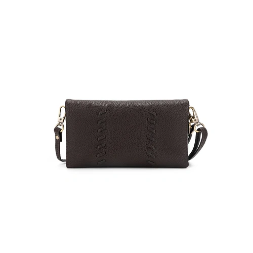Black Caviar Sky Crossbody Phone Wallet - Coco