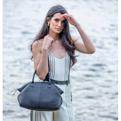 Black Caviar Camryn 3 Piece Bowler Bag - Black